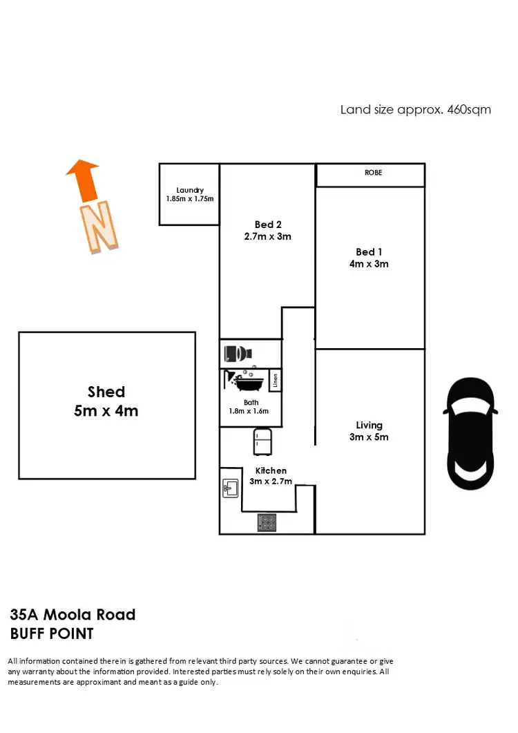 Floorplan of Homely house listing, 35a Moola Road, Buff Point NSW 2262