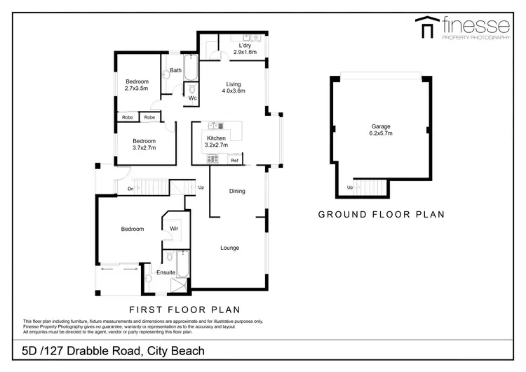 Floorplan of Homely house listing, 5D/127 Drabble Road, City Beach WA 6015