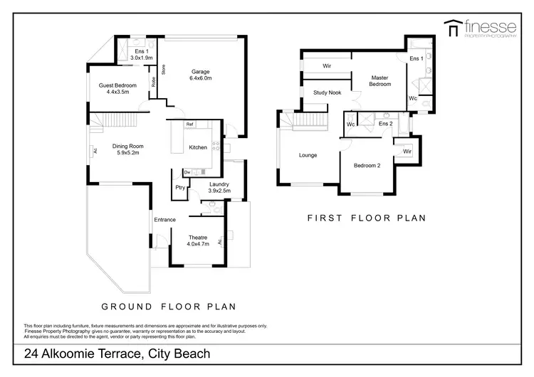 Floorplan of Homely house listing, 24 Alkoomie Terrace, City Beach WA 6015