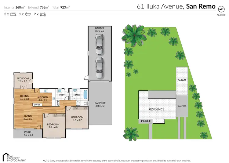 Floorplan of Homely house listing, 61 Iluka Avenue, San Remo NSW 2262