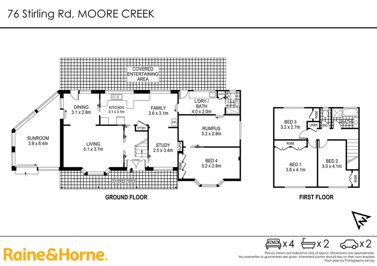 Floorplan of Homely house listing, 76 Stirling Road, Tamworth NSW 2340