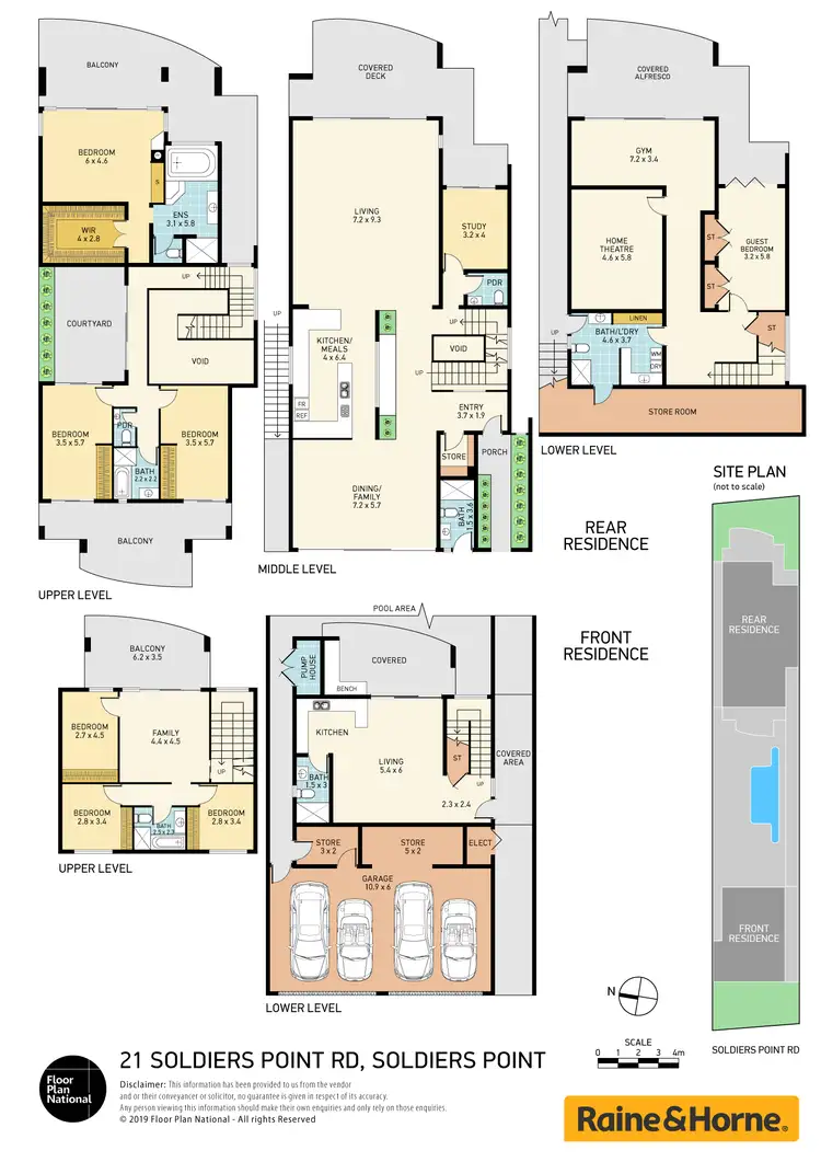 Floorplan of Homely house listing, 21 Soldiers Point Rd, Soldiers Point NSW 2317