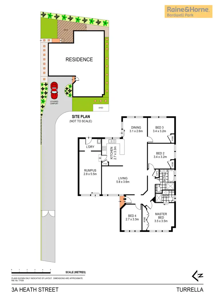 Floorplan of Homely house listing, 3a Heath Street, Turrella NSW 2205