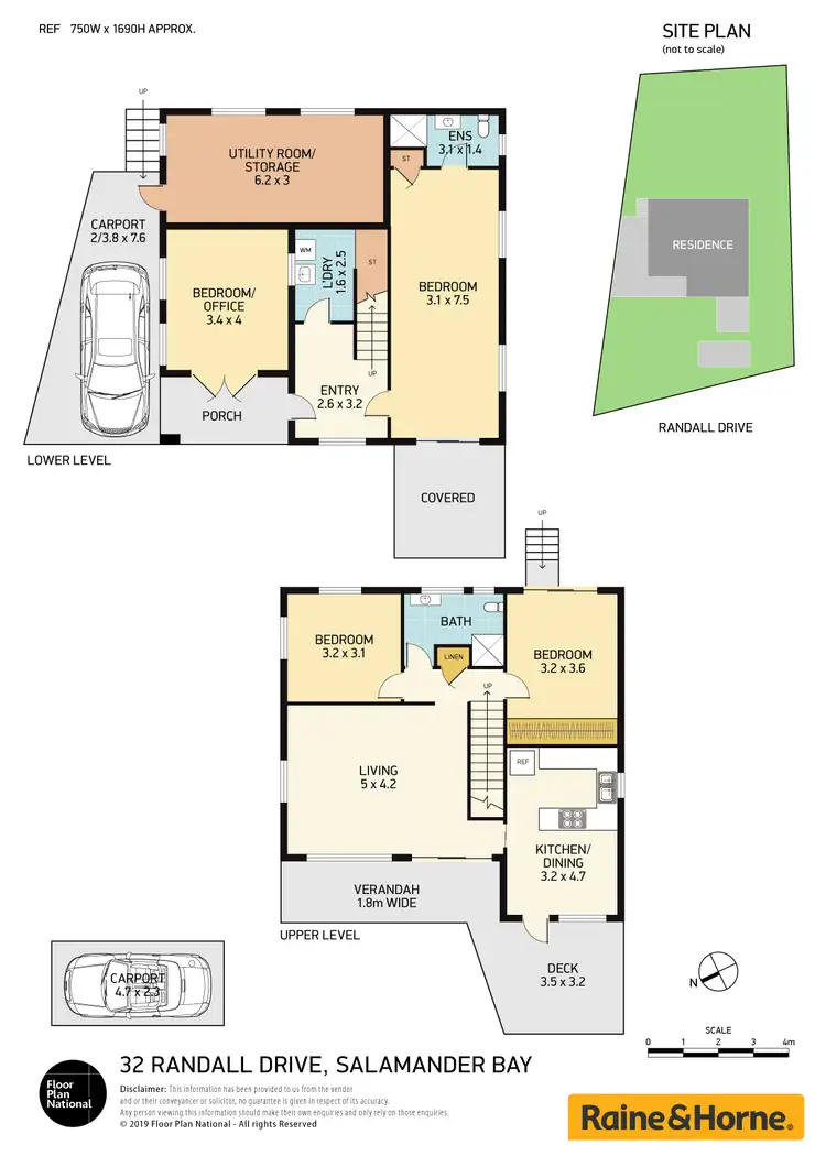 Floorplan of Homely house listing, 32 Randall Drive, Salamander Bay NSW 2317
