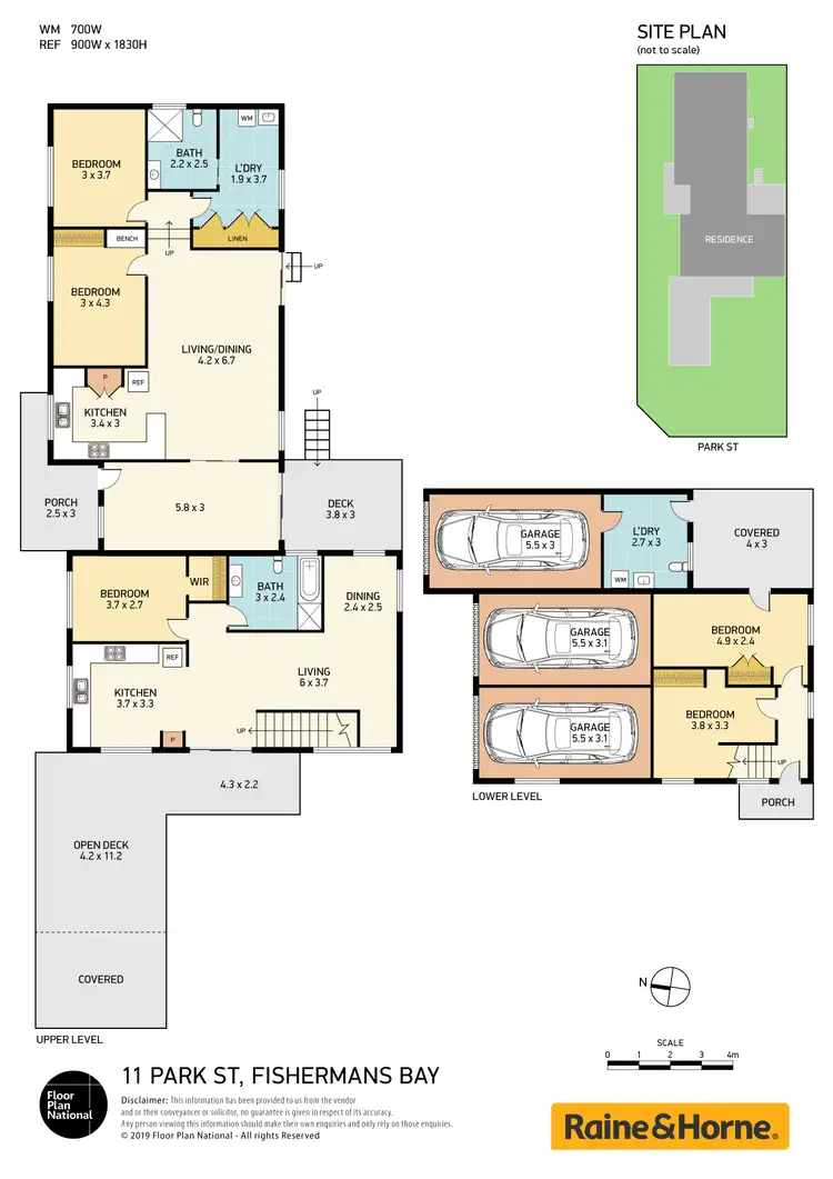 Floorplan of Homely house listing, 11 Park Street, Fishermans Bay NSW 2316
