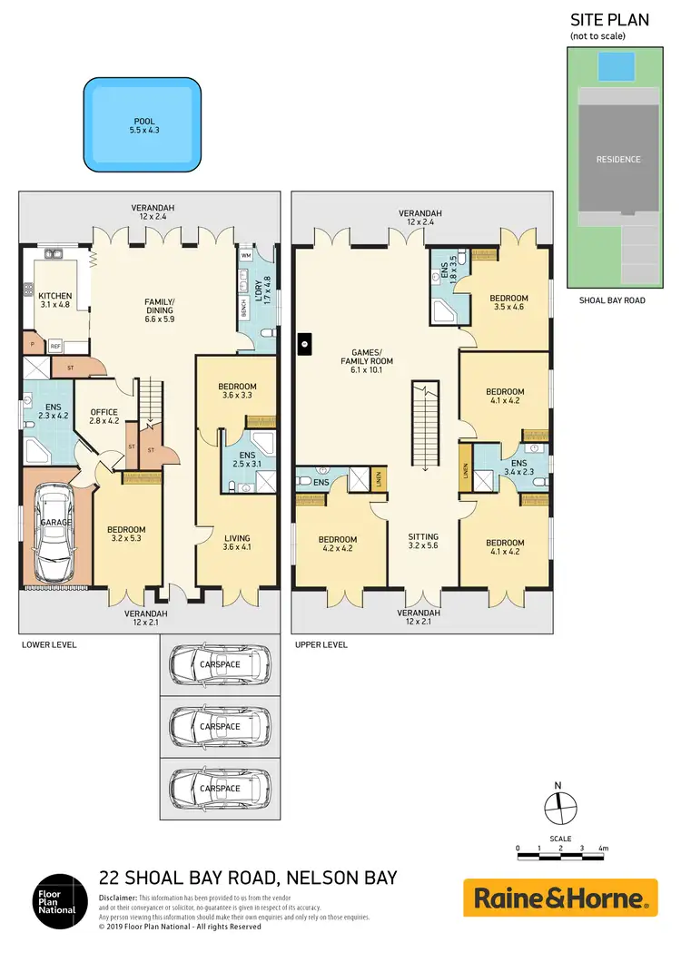 Floorplan of Homely house listing, 22 Shoal Bay Road, Nelson Bay NSW 2315