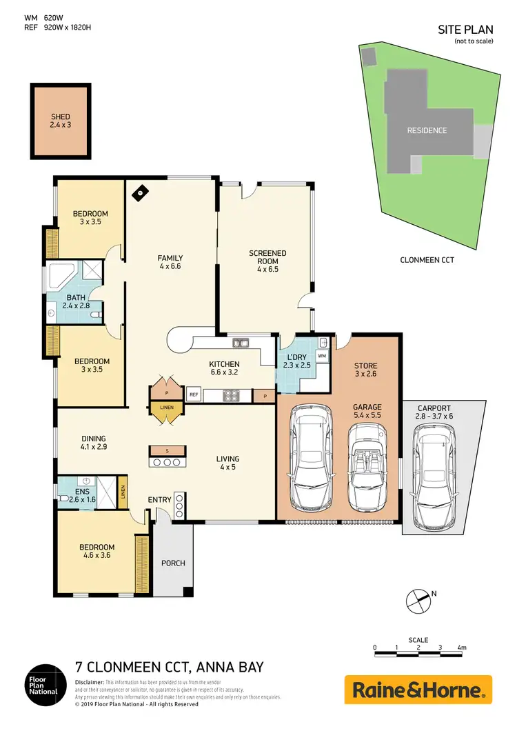 Floorplan of Homely house listing, 7 Clonmeen Circuit, Anna Bay NSW 2316