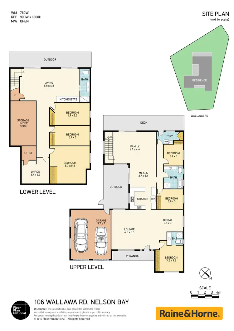 Floorplan of Homely house listing, 106 Wallawa Road, Nelson Bay NSW 2315