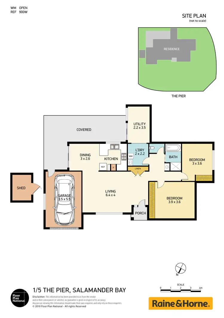Floorplan of Homely other listing, 1/5 The Pier, Salamander Bay NSW 2317
