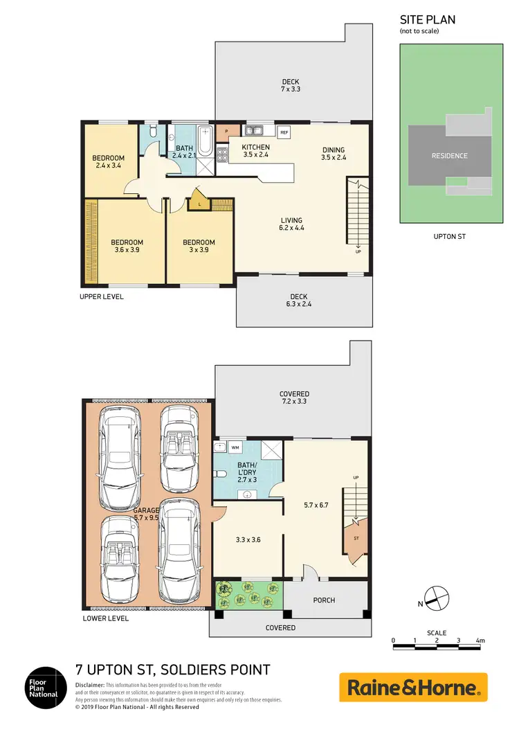 Floorplan of Homely house listing, 7 Upton Street, Soldiers Point NSW 2317