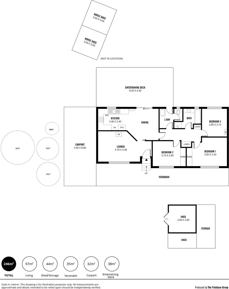 Floorplan of Homely house listing, 234 Thomas Hill Road, The Range SA 5172