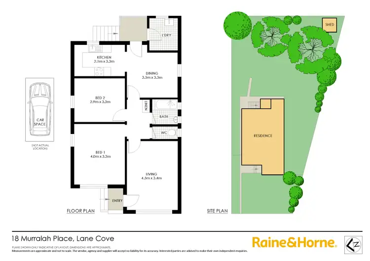 Floorplan of Homely house listing, 18 Murralah Place, Lane Cove NSW 2066