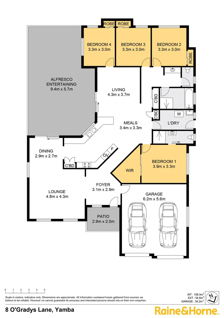 Floorplan of Homely house listing, 8 O'Gradys Lane, Yamba NSW 2464