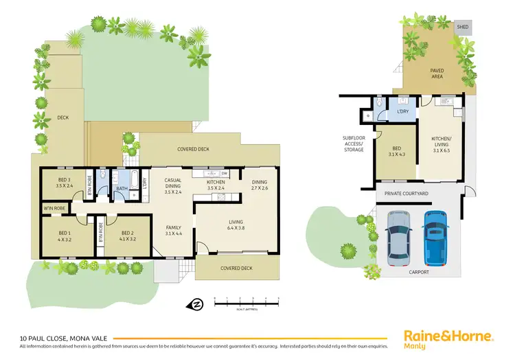 Floorplan of Homely house listing, 10 Paul Close, Mona Vale NSW 2103