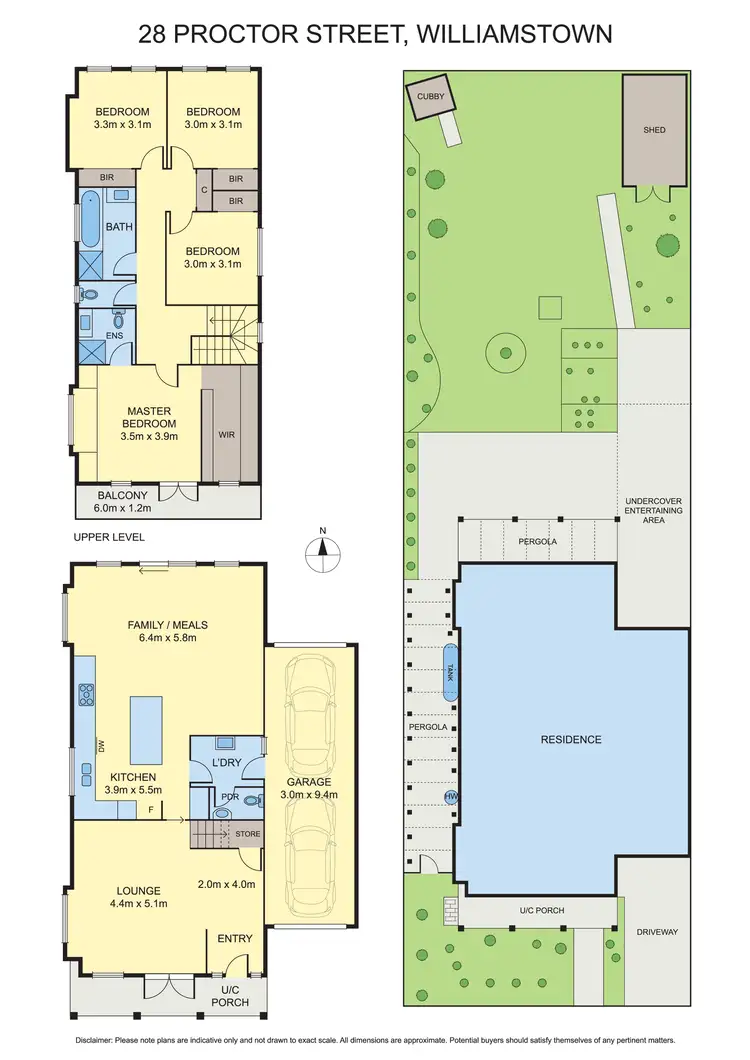 Floorplan of Homely house listing, 28 Proctor Street, Williamstown VIC 3016