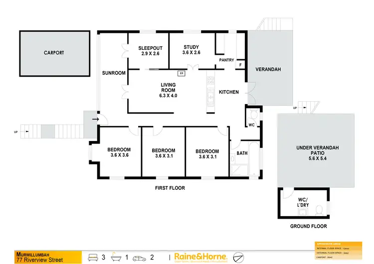 Floorplan of Homely house listing, 77 RIVERVIEW STREET, Murwillumbah NSW 2484