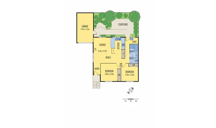 Floorplan of Homely unit listing, 3/17 Temple Street, Ashwood VIC 3147