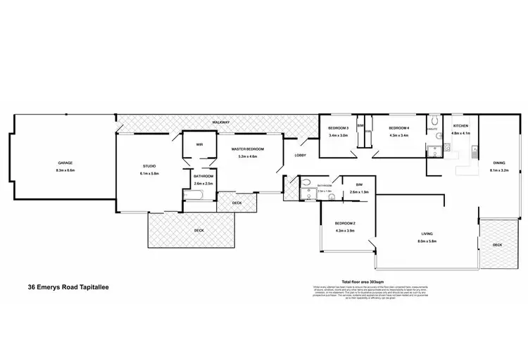 Floorplan of Homely house listing, 36 Emerys Road, Tapitallee NSW 2540
