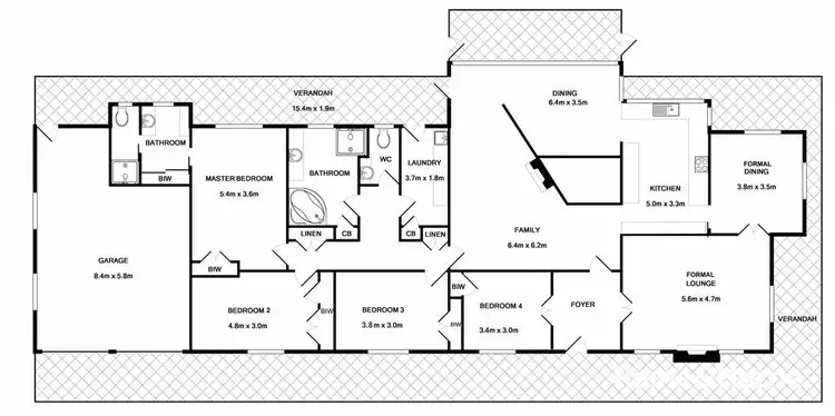 Floorplan of Homely house listing, 189 Tindalls Lane, Broughton Vale NSW 2535