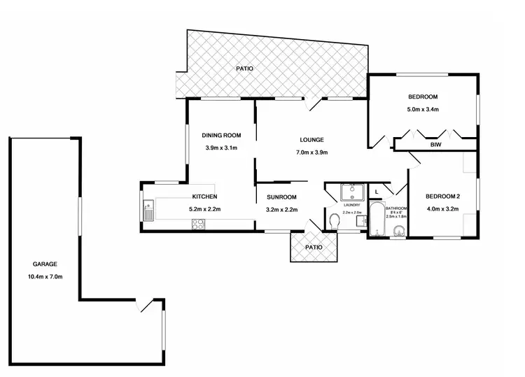 Floorplan of Homely house listing, 33 Albert Street, Berry NSW 2535