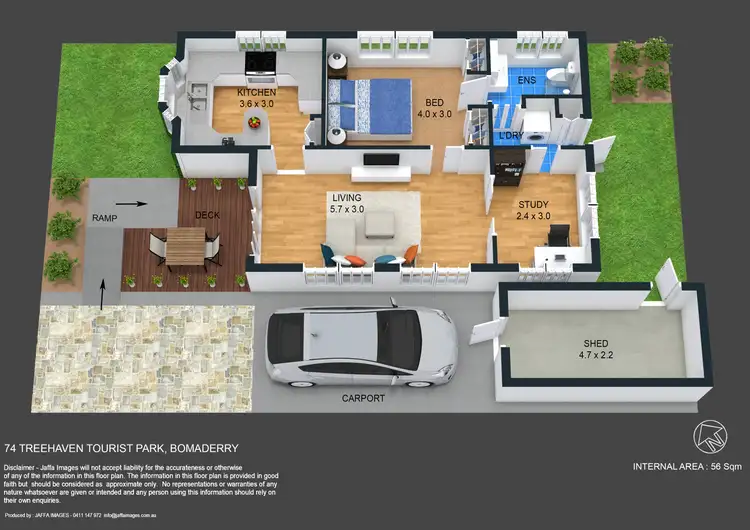 Floorplan of Homely unit listing, 74/280 Princes Highway, Bomaderry NSW 2541