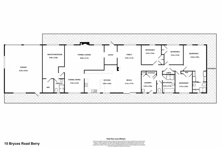Floorplan of Homely house listing, 15 Bryces Road, Far Meadow NSW 2535