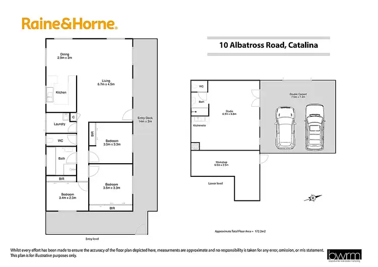 Floorplan of Homely house listing, 10 Albatross Road, Catalina NSW 2536