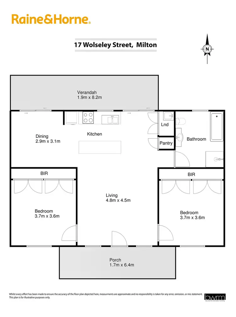 Floorplan of Homely house listing, 17 Wolseley Street, Milton NSW 2538