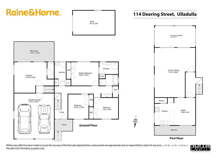 Floorplan of Homely house listing, 114 Deering Street, Ulladulla NSW 2539