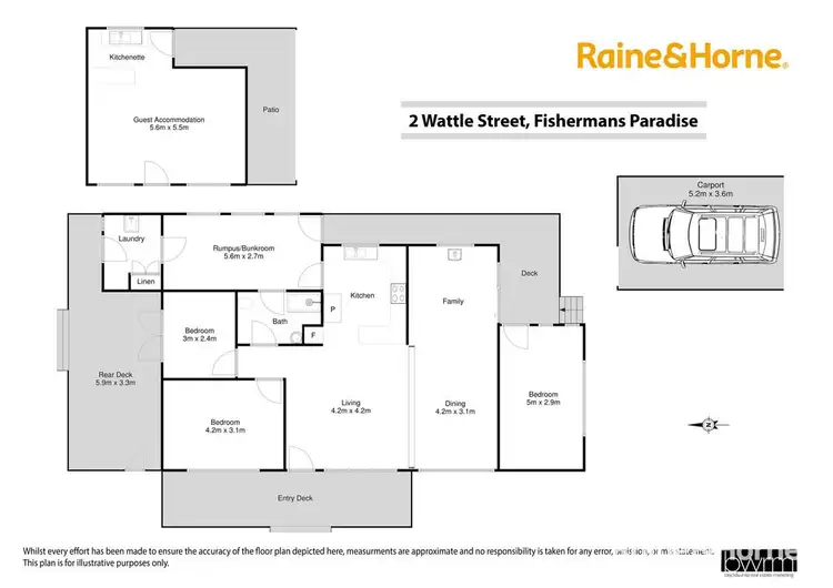 Floorplan of Homely house listing, 2 Wattle Street, Fishermans Paradise NSW 2539