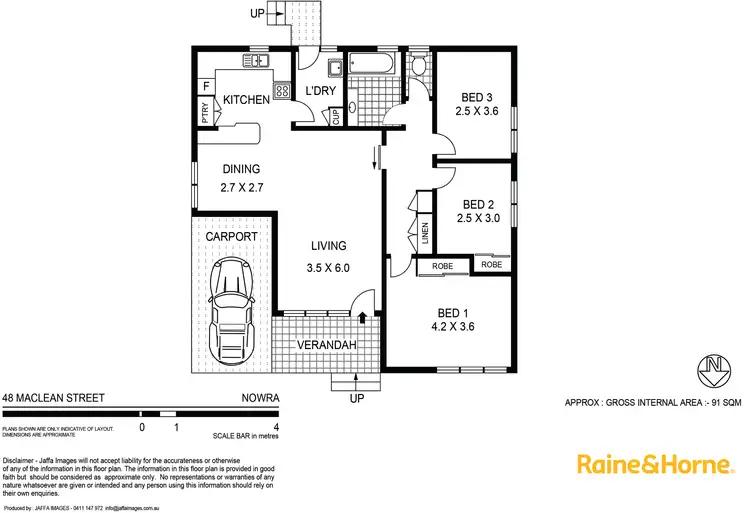 Floorplan of Homely house listing, 48 MacLean Street, Nowra NSW 2541