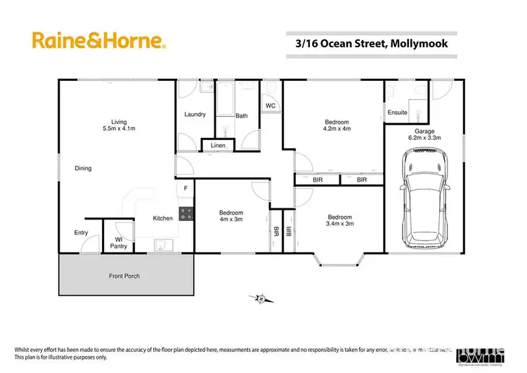Floorplan of Homely house listing, 3/16-18 Ocean Street, Mollymook NSW 2539