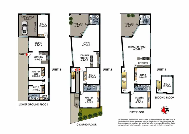 Floorplan of Homely unit listing, 10 Sandridge Street, Bondi NSW 2026