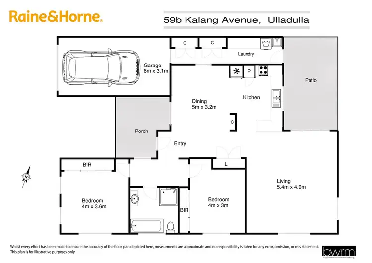 Floorplan of Homely house listing, 59B Kalang Avenue, Ulladulla NSW 2539