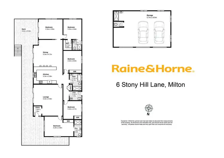 Floorplan of Homely house listing, 6 Stony Hill Lane, Milton NSW 2538