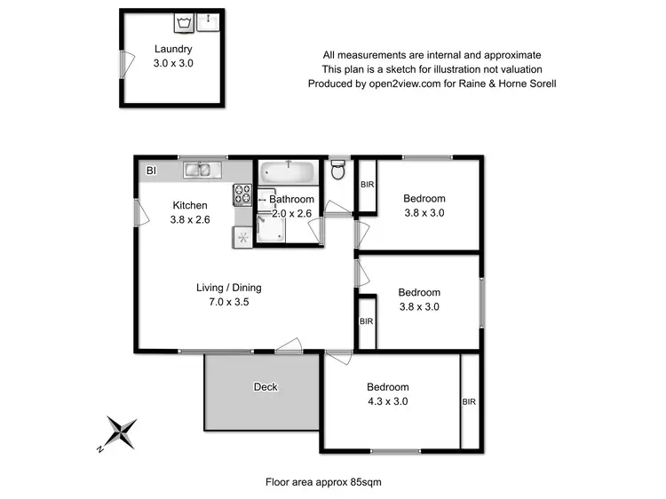 Floorplan of Homely house listing, 7 Hakea Street, Primrose Sands TAS 7173