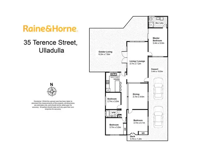 Floorplan of Homely house listing, 35 Terence Street, Ulladulla NSW 2539