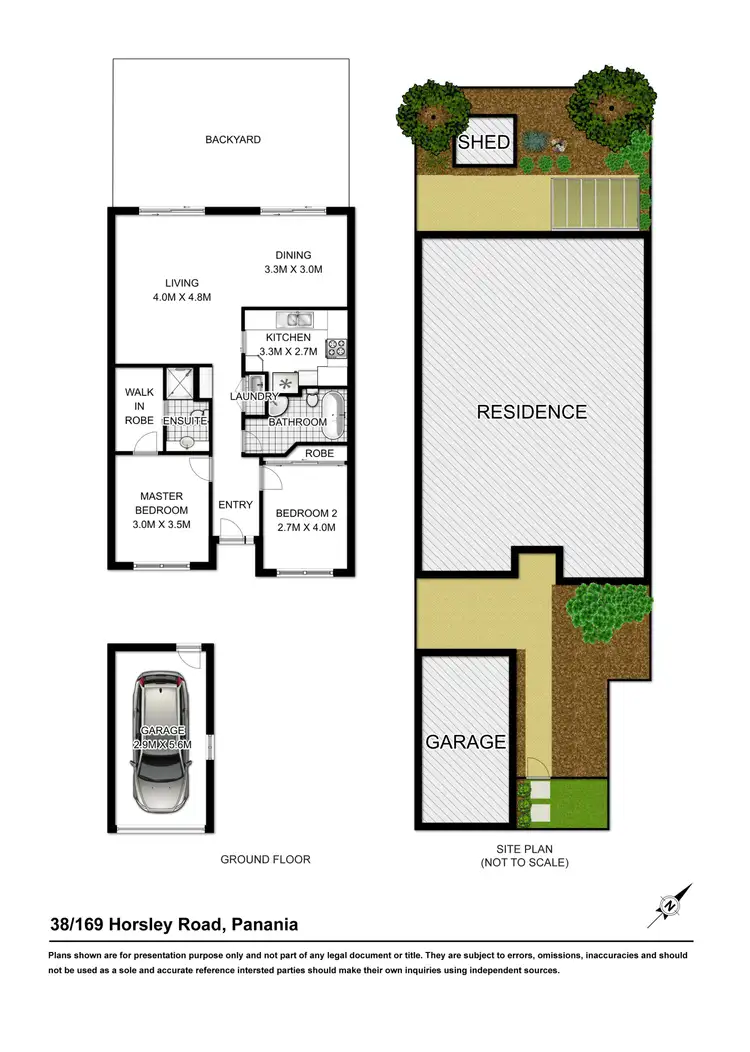 Floorplan of Homely house listing, 38/169 HORSLEY ROAD, Panania NSW 2213