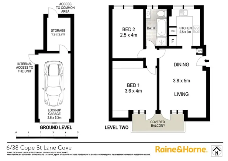 Floorplan of Homely apartment listing, 6/38 Cope Street, Lane Cove NSW 2066
