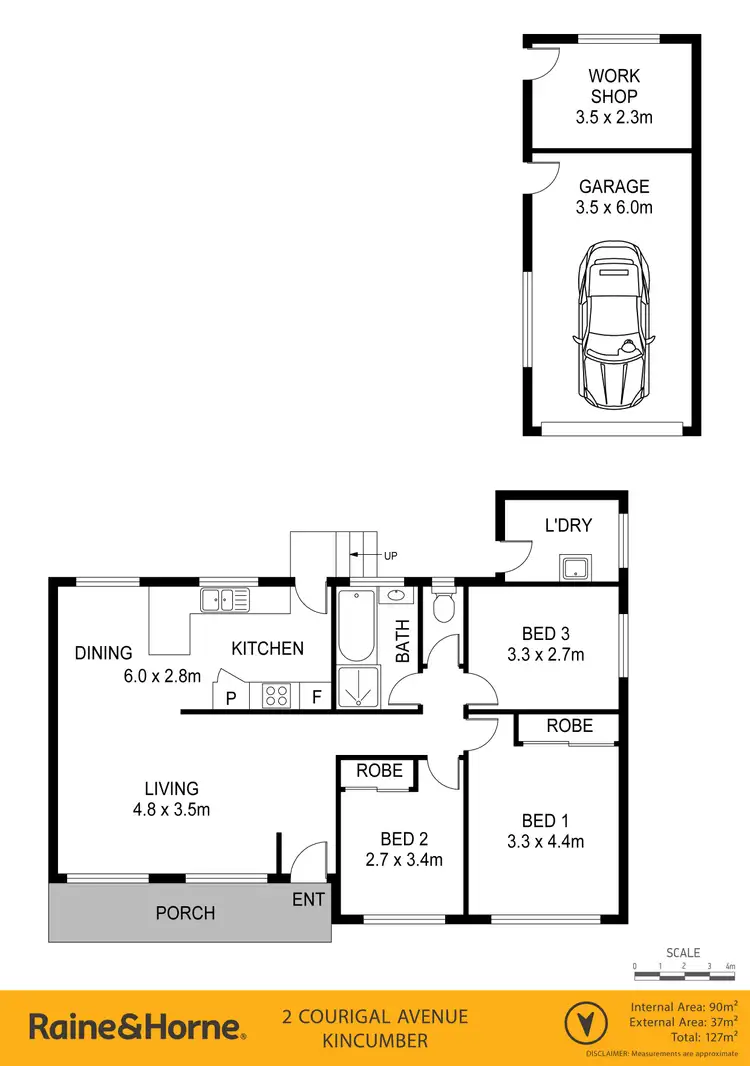 Floorplan of Homely house listing, 2 Courigal Avenue, Kincumber NSW 2251