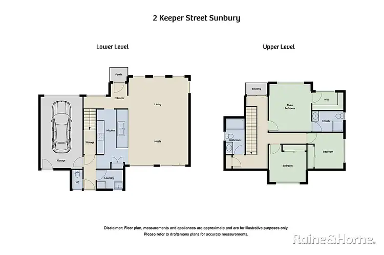 Floorplan of Homely house listing, 2 Keeper Street, Sunbury VIC 3429