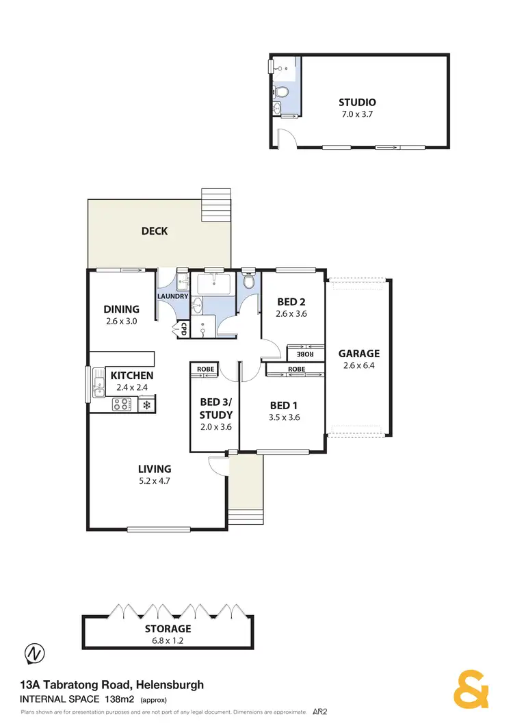 Floorplan of Homely house listing, 13a Tabratong Road, Helensburgh NSW 2508