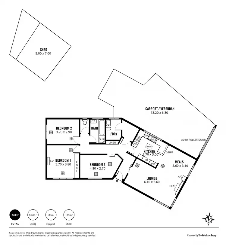Floorplan of Homely house listing, 30 YELDHAM DRIVE, Morphett Vale SA 5162