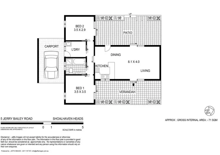 Floorplan of Homely house listing, 5 Jerry Bailey Road, Shoalhaven Heads NSW 2535