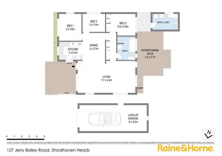 Floorplan of Homely house listing, 127 Jerry Bailey Road, Shoalhaven Heads NSW 2535