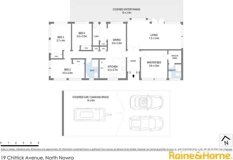 Floorplan of Homely house listing, 19 Chittick Avenue, North Nowra NSW 2541