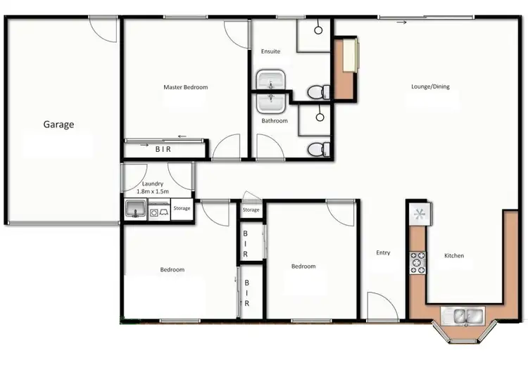 Floorplan of Homely villa listing, 11/9-11 Ascot Road, Bowral NSW 2576