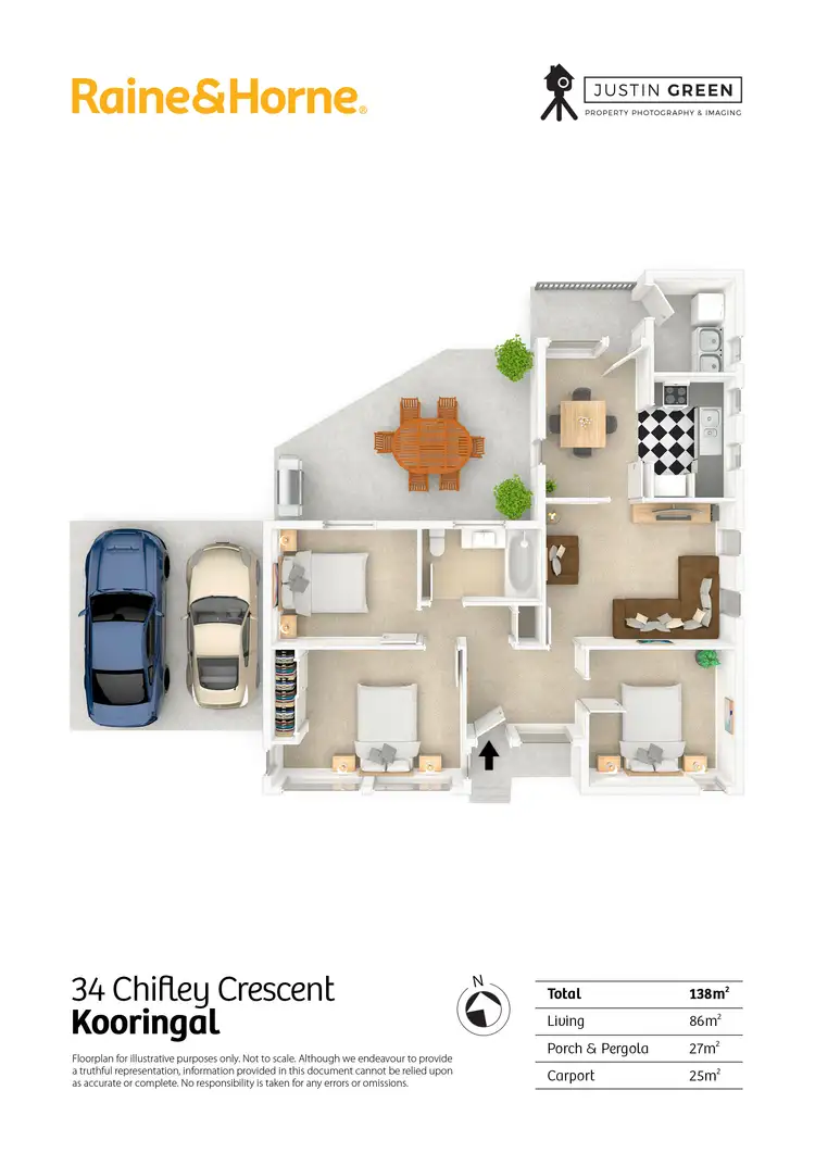 Floorplan of Homely house listing, 34 Chifley Crescent, Kooringal NSW 2650