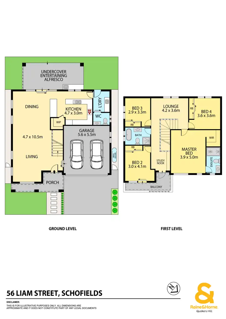 Floorplan of Homely house listing, 56 Liam Street, Schofields NSW 2762