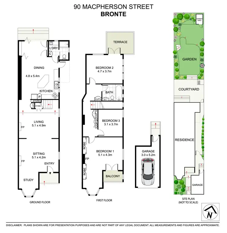 Floorplan of Homely house listing, 90 Macpherson Street, Bronte NSW 2024